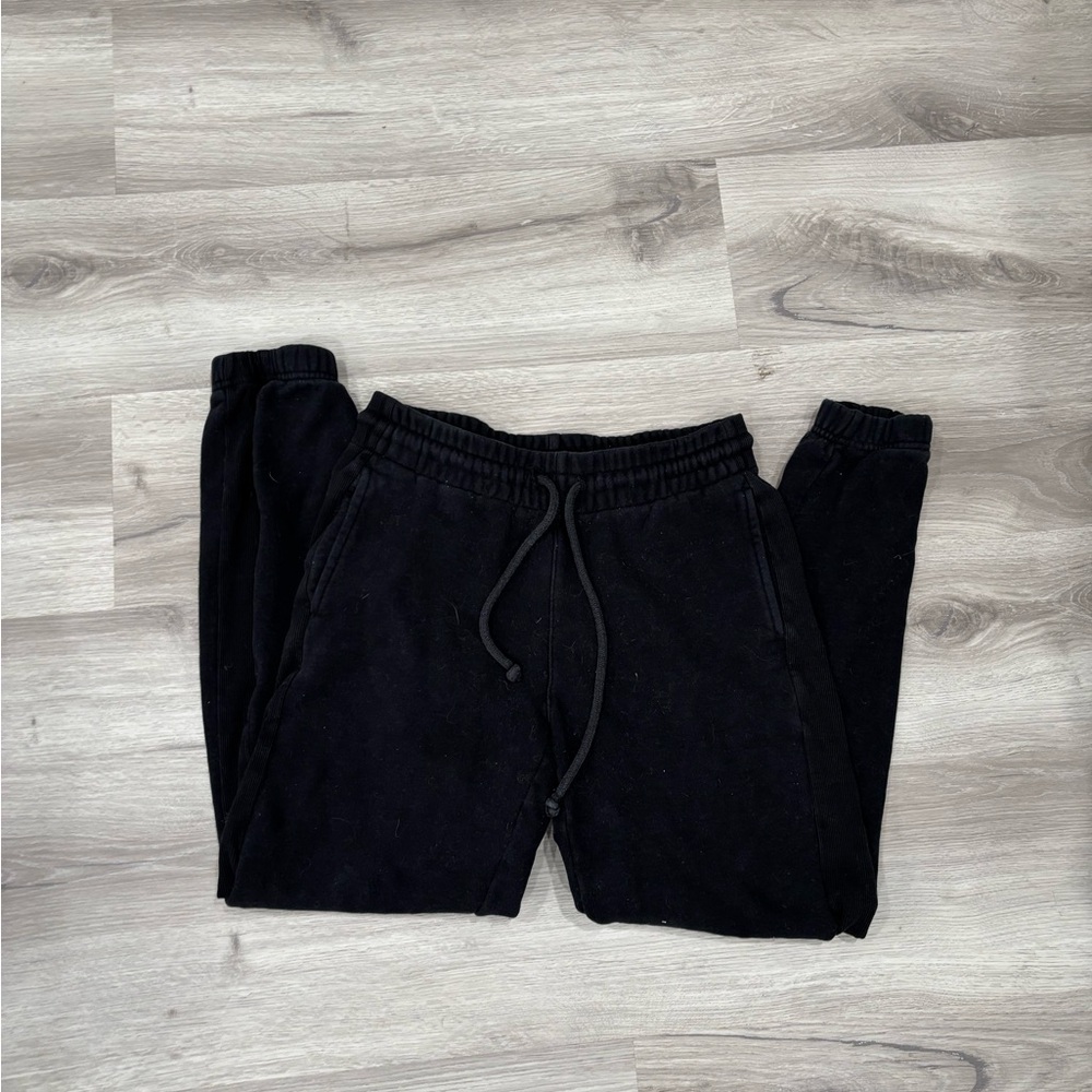 TNA Black Boyfriend Sweatpants Joggers